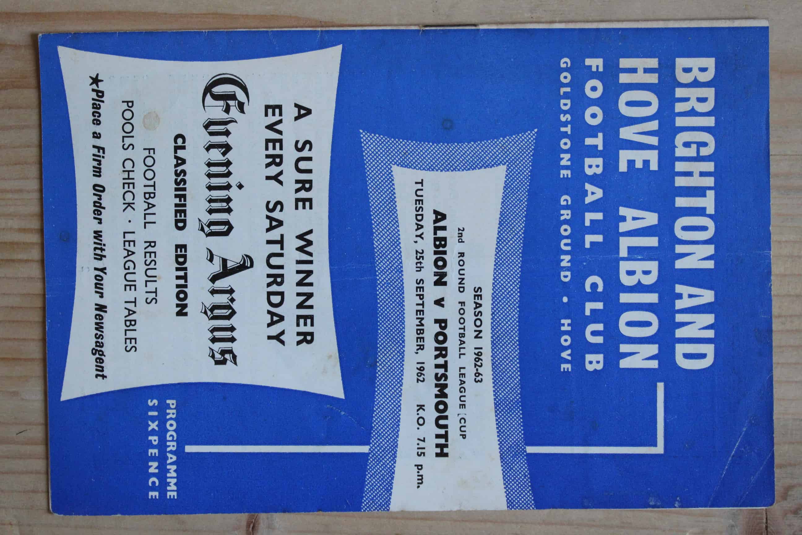 Brighton & Hove Albion FC v Portsmouth FC